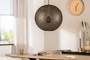 Hanglamp, 50 cm, H340 zwart