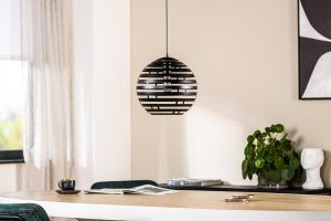 Hanglamp, 30 cm, H340 zwart