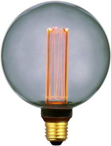 Lichtbron Smoke, 12,5 cm, S340 zwart