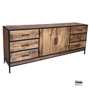 GB 2 Door 6 Drawer Sideboard 200