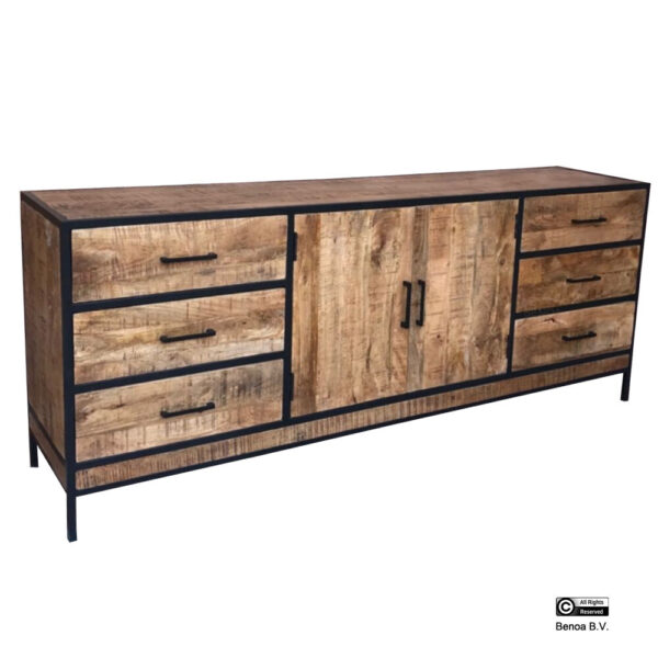 GB 2 Door 6 Drawer Sideboard 200 foto 1