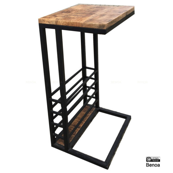 End Table with Rack foto 1