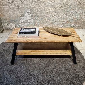 Berlin 2 Shelf Coffee Table 120