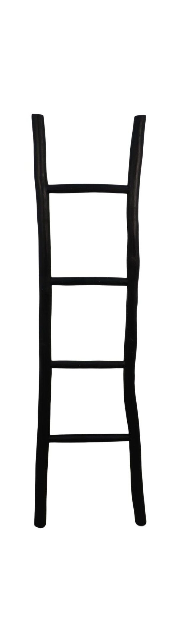 Decoratieve ladder – 150 cm – zwart foto 1