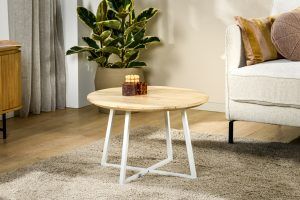 Salontafel, 60 cm, B140 natural pure