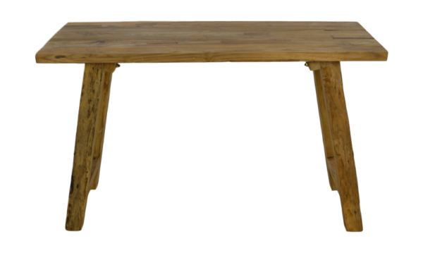 Sidetable Lawas – 120x40x75 – Naturel rustiek – Oud teak foto 1