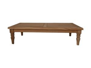 Bahama salontafel tuin - 125x70x30 - naturel -  teak