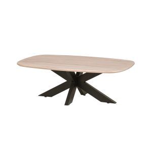 Salontafel deens ovaal 120, Mango Ashblond