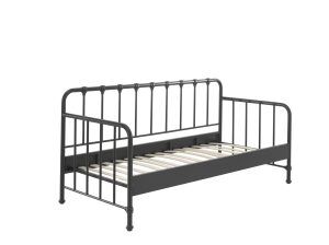 BRONXX KAJUITBED ZWART 90x200CM