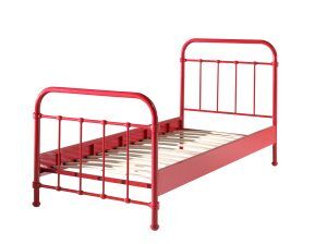 NEW YORK  BED 90x200CM ROOD