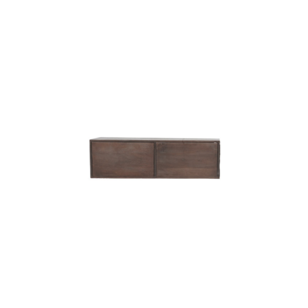 Zwevend tv meubel Vision Walnut | 120 cm foto 1