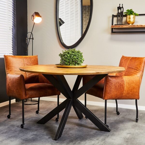 Eetkamertafel Arlington | Rond | 130 cm foto 1