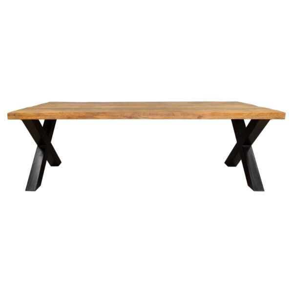 Eetkamertafel Denver | Rechthoek X-poot | 220 cm foto 1