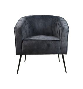 Fauteuil Chester - 72x71x80 - Antraciet - Adore 29