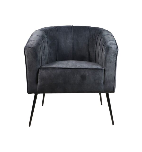 Fauteuil Chester – 72x71x80 – Antraciet – Adore 29 foto 1