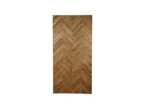 Tafeltop Fishbone Rechthoek- 200x100x4 - Naturel - Eiken