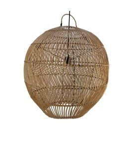 Hanglamp Rotan - ø55 - Naturel - Rotan/Metaal