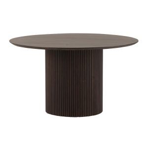 Eetkamertafel Ø140, Mango Dark Walnut