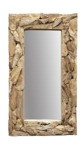 Wandspiegel Root - 160x90 cm - teak wortelhout