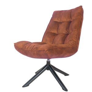 Fauteuil Dorus Adore Velvet - Rust 26