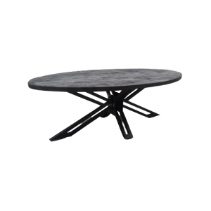 Yana Elipse Coffee Table Black 130