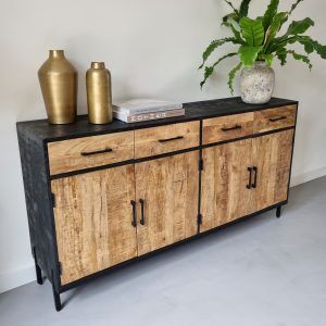 Sterre dressoir met 4 lades en 4 deuren175