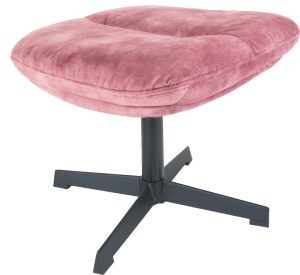 Hocker Dorus Adore Velvet - Old Pink 30