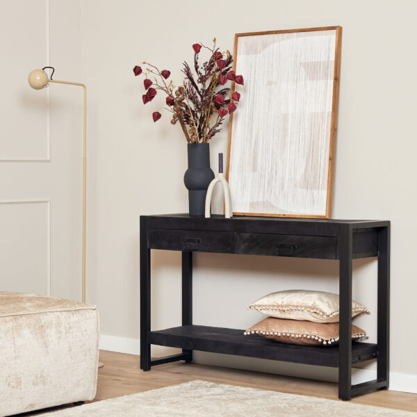 Sidetable Boaz Black | 120 cm foto 1