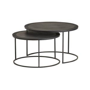 Verona salontafel set van 2, Black