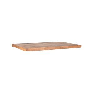 LABEL51 Eetkamertafel Tafelblad Straight Edge - Rough - Mangohout - 120 cm