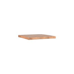 LABEL51 Eetkamertafel Tafelblad Straight Edge - Rough - Mangohout - 70 cm