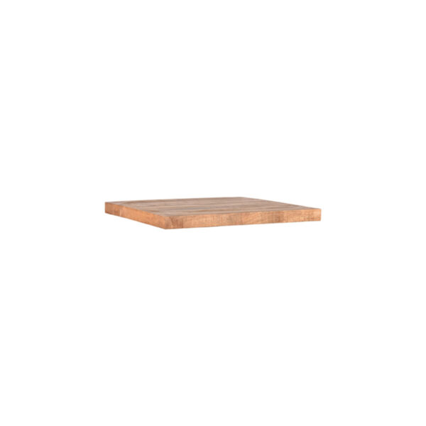 LABEL51 Eetkamertafel Tafelblad Straight Edge – Rough – Mangohout – 70 cm foto 1