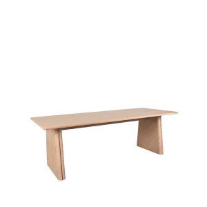 LABEL51 Eettafel Jule 210x100x75 cm - Naturel - Eiken