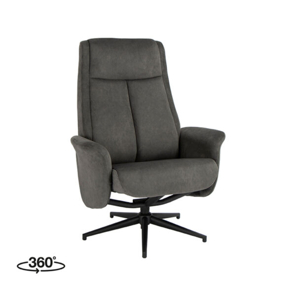 LABEL51 Fauteuil Bergen – Antraciet – Cosmo foto 1