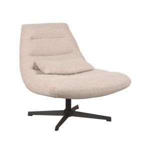 LABEL51 Fauteuil Nox - Naturel - Boucle