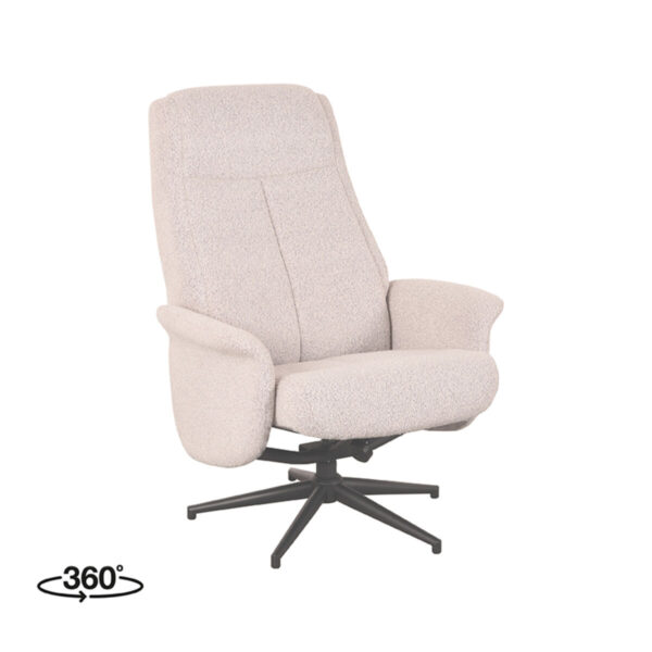 LABEL51 Fauteuil Bergen – Naturel – Boucle foto 1