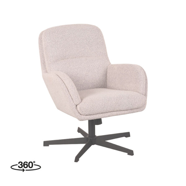 LABEL51 Fauteuil Moss – Naturel – Boucle foto 1