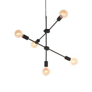 LABEL51 Hanglamp Stilo - Zwart - Metaal