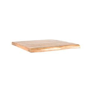 LABEL51 Eetkamertafel Tafelblad Tree Edge - Rough - Mangohout - 70 cm