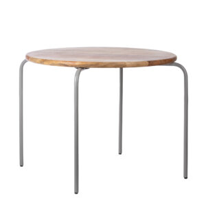 Circle tafel grijs Ø72