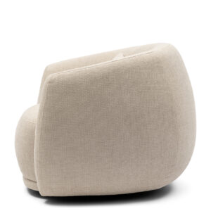 Draaifauteuil Leonardo, Naturel AC Glossy Flax Rivièra Maison collection