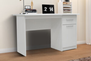 Bureau 'Milou' 1 lade 1 deur Wit (1c)