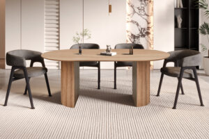 PROMO - Tafel 'Nicola' 200 cm Rechthoekig Mango hout (2c)