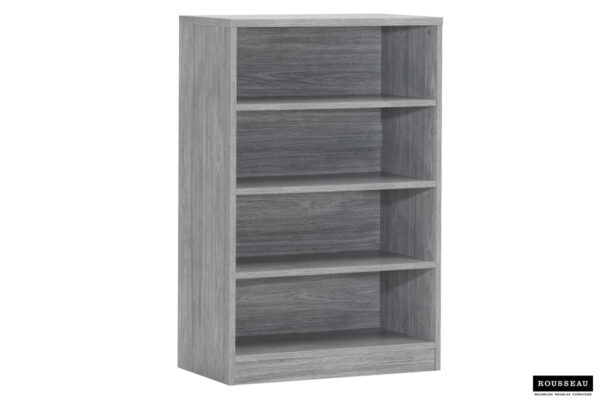 SALE – Boekenkast ‘Spacio’ 3 legplanken Grijze eik (1c) foto 1