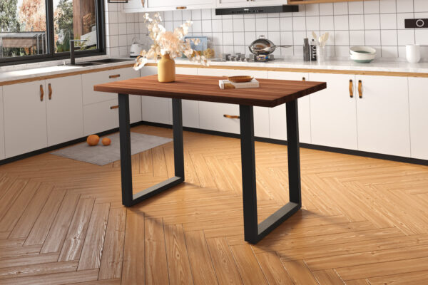 Bartafel ‘Nicola’ 160 cm Mango hout – H 93cm (1c) foto 1