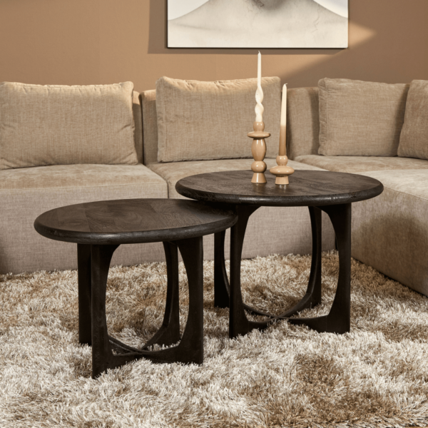 Salontafel Milou | Zwart | 70 cm foto 1