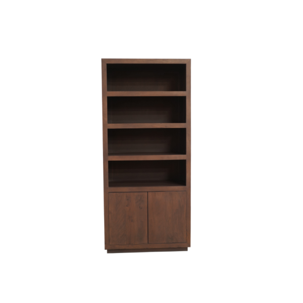 Boekenkast Brussel Walnut | 90 cm foto 1