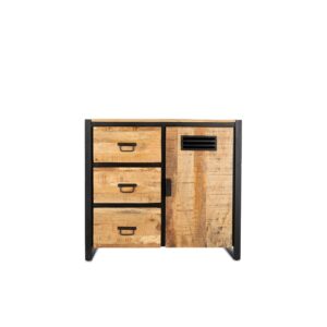 Luna 1 Door 3 Drawer Sideboard 94