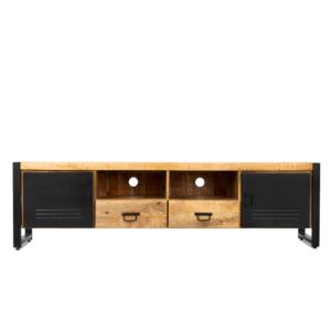 Bas 2 Door 2 Drawer TV Cabinet 200