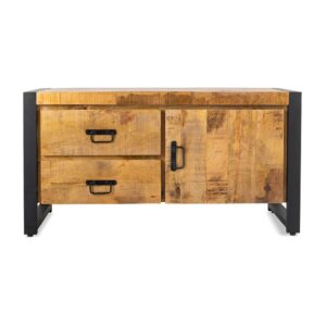 Britt 1 door 2 drawer tv cabinet